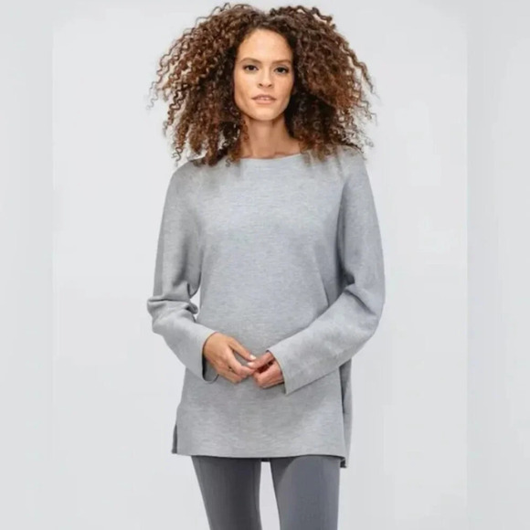 Ministry of Supply 3D Print Knit Slouchy Sweater Size Small